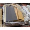 Image 1 : PALLET OF RUBBER STAIR TREADS 22EA @3.5' FUDGE