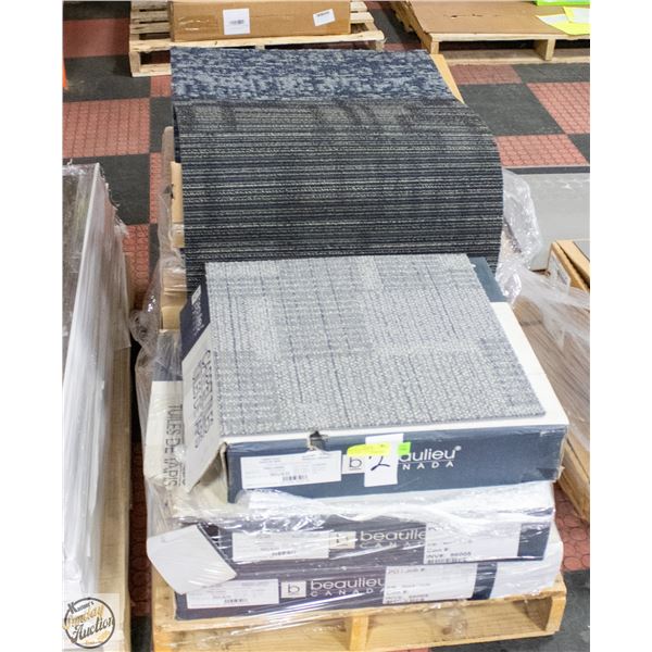 PALLET OF CARPET TILE CONTAINING: 160 SF BEAULIEU