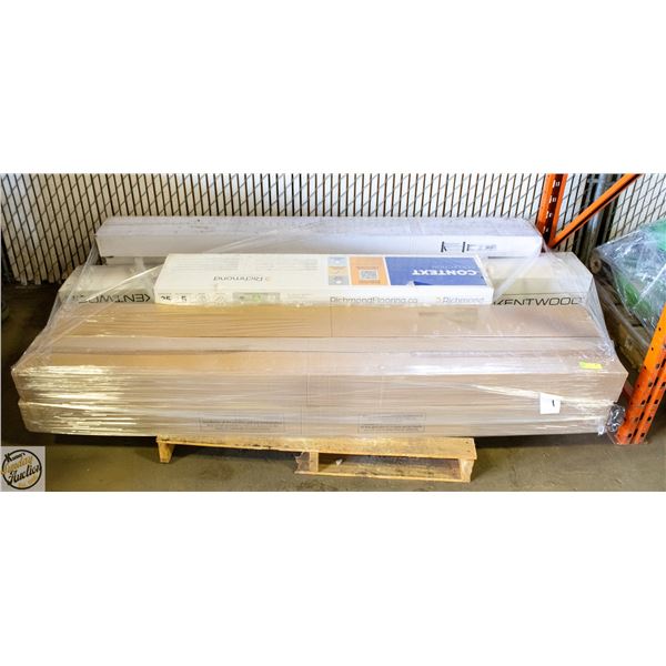 PALLET OF HARDWOOD CONTAINING 93 SF METROPOLITAN