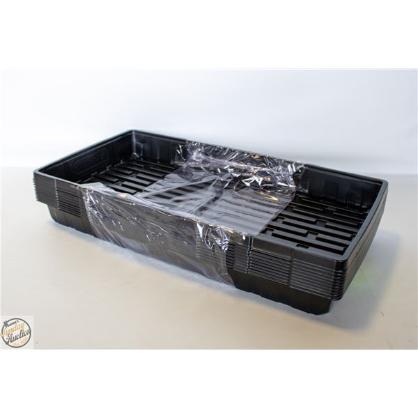 NEW 10 COUNT TRAYS WITH HOLES 1020 SIZE, SINGLE