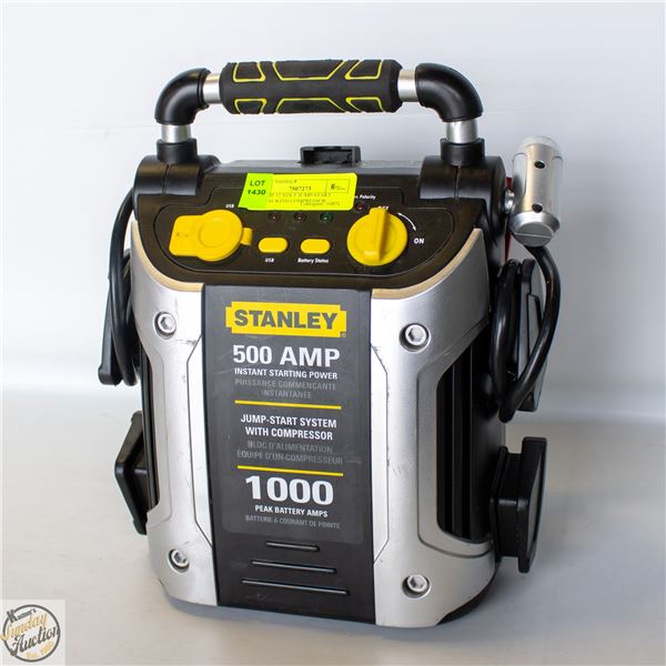 500 AMP 12 VOLT JUMP-START SYSTEM WITH COMPRESSOR