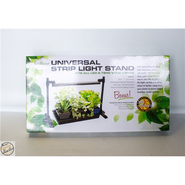 ADJUSTABLE LIGHT STAND FOR GROWING PLANTS