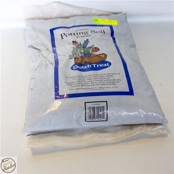 2 BAGS 10 L EACH OF POTTING SOIL – DUTCH TREAT