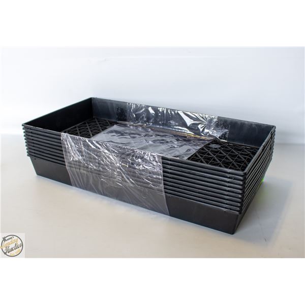 NEW 10 MESH BOTTOM 1020 TRAYS FOR PROPAGATION/