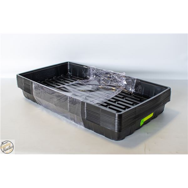 NEW 10 COUNT TRAYS WITH HOLES 1020 SIZE, SINGLE