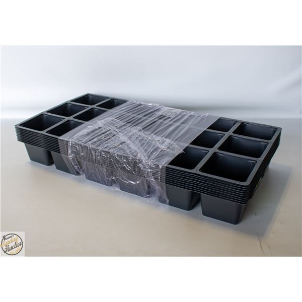 10 TRAYS @ 18 CELLS PER PROPAGATION INSERT