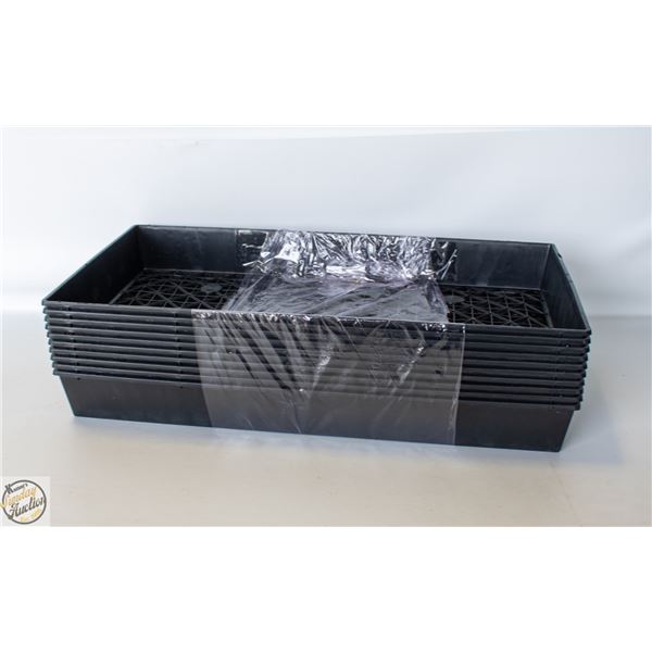 NEW 10 MESH BOTTOM 1020 TRAYS FOR PROPAGATION/