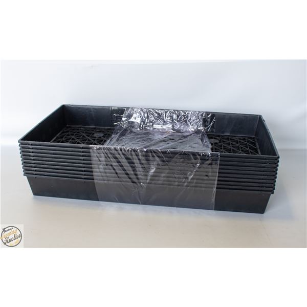 NEW 10 MESH BOTTOM 1020 TRAYS FOR PROPAGATION/