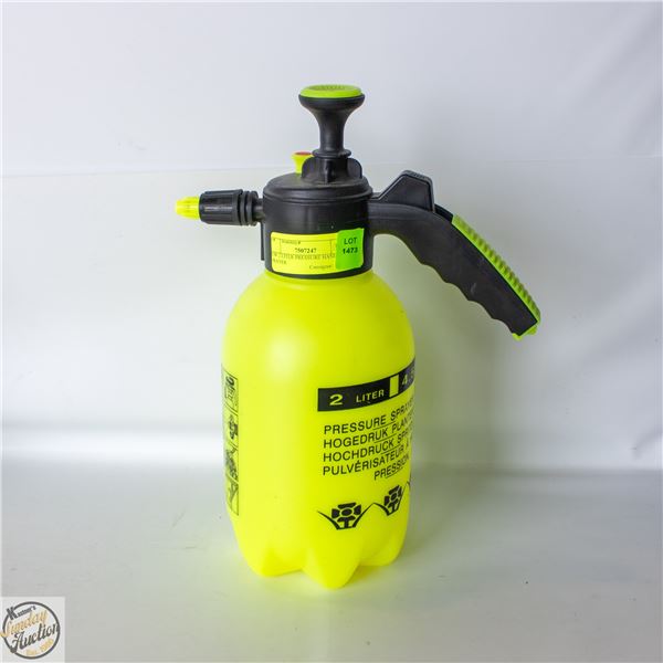 NEW 2 LITER PRESSURE HAND SPRAYER