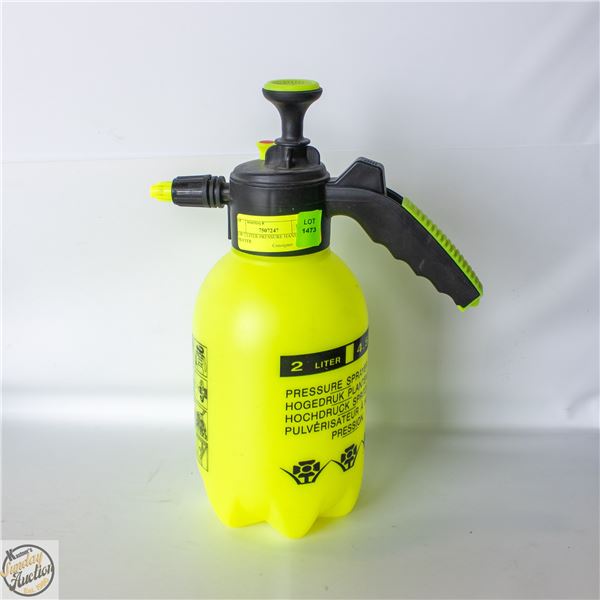 NEW 2 LITER PRESSURE HAND SPRAYER