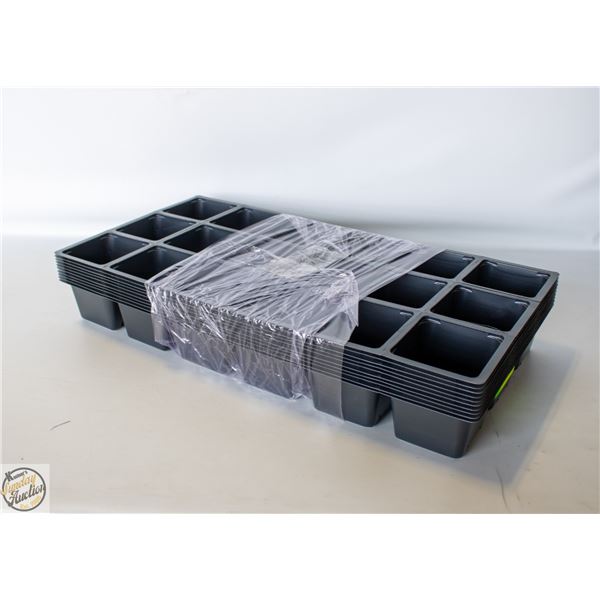 10 TRAYS @ 18 CELLS PER PROPAGATION INSERT