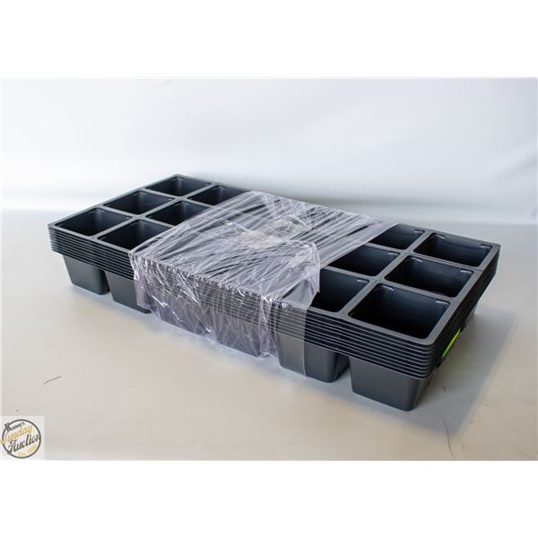 10 TRAYS @ 18 CELLS PER PROPAGATION INSERT