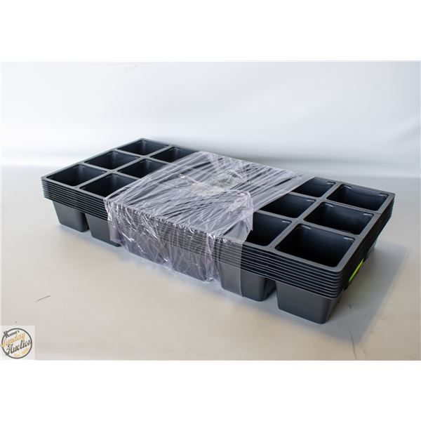 10 TRAYS @ 18 CELLS PER PROPAGATION INSERT