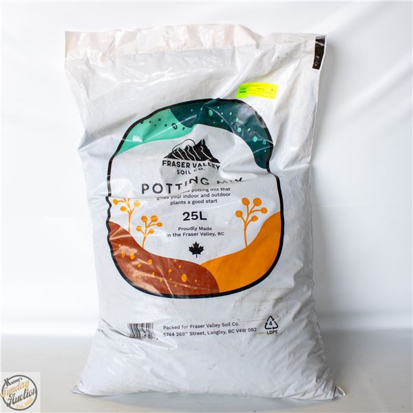 1 BAGS 25 L EACH POTTING MIX SOIL FRASER VALLEY