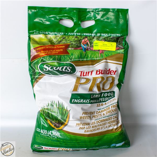 SCOTTS TURF BUILDER PRO LAWN FOOD 5.2 KG