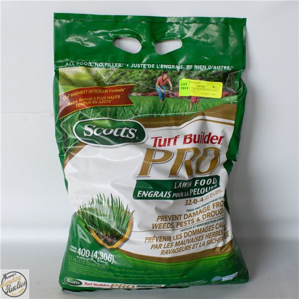 SCOTTS TURF BUILDER PRO LAWN FOOD 5.2 KG