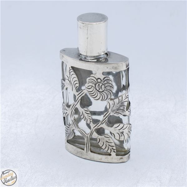 STERLING SILVER PERFUME BOTTLE