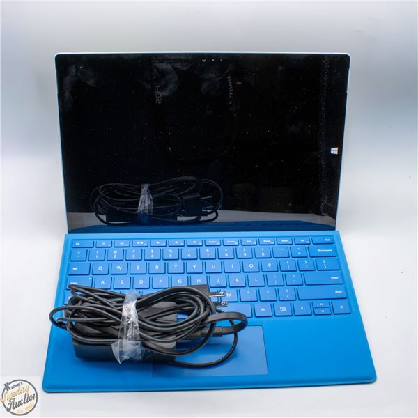 SURFACE PRO 4 LAPTOP WITH CHARGING CORD
