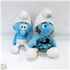 Image 1 : PAIR OF SMURFS PLUSHIES