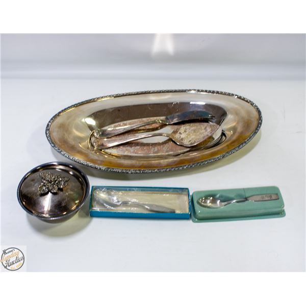 (7PCS) ESTATE GORHAM HERITAGE + MORE