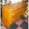Image 1 : VINTAGE SOLID PINE 6 DRAWER DRESSER- MEASURES