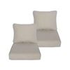 Image 1 : BRAND NEW 2 24X24" DEEP SEAT PATIO CUSHIONS GRAY