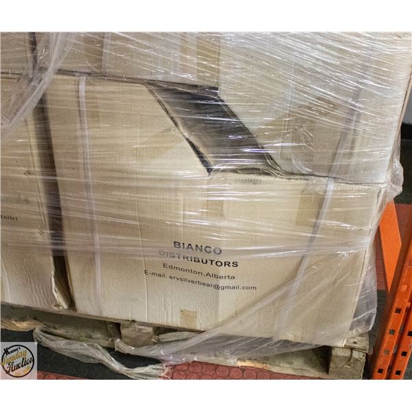 NEW BIANCO DUAL FLUSH WHITE PORCELAIN TOILET