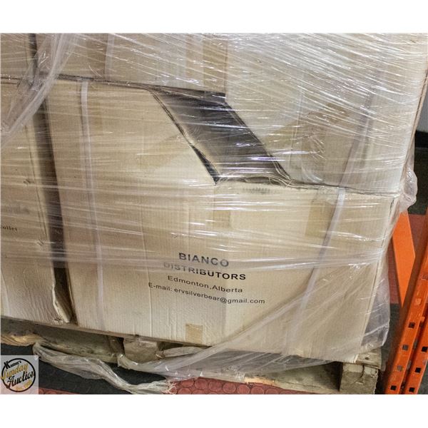 NEW BIANCO DUAL FLUSH WHITE PORCELAIN TOILET