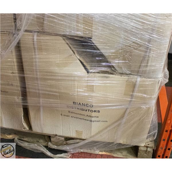 NEW BIANCO DUAL FLUSH WHITE PORCELAIN TOILET