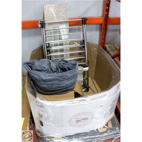 PALLET WITH STORE RETURNS (ONLY 4 ITEMS)