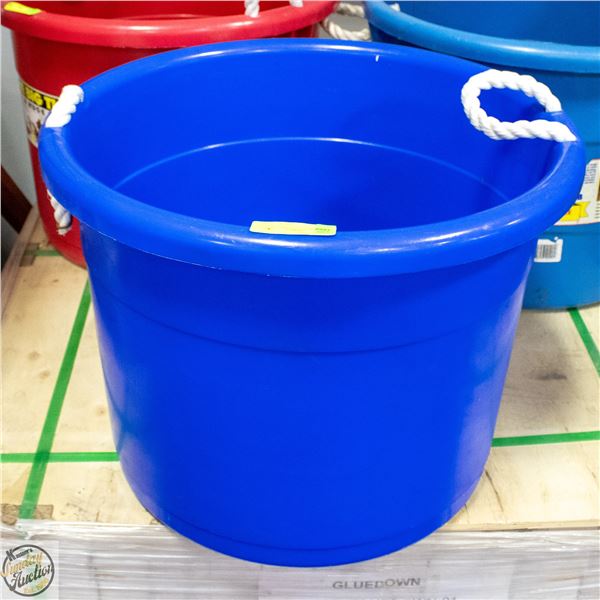 LARGE HANDLED BUCKET- 22" X 17"
