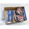 Image 1 : BOX W/ 4 NEW DUCT TAPES, POWERFIST