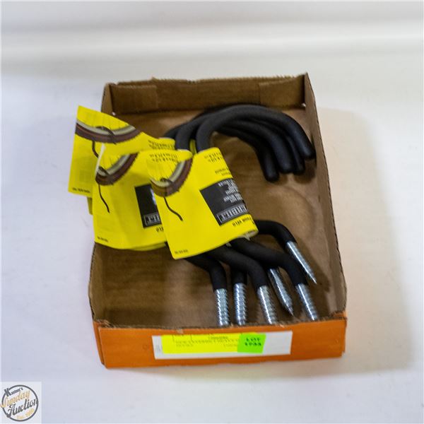 NEW 6 EVERBILT HEAVY DUTY BIKE HOOKS