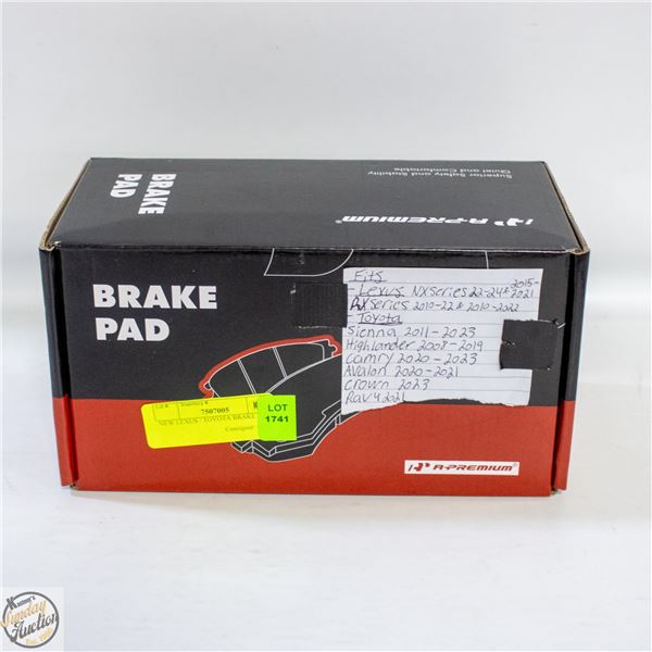 NEW LEXUS / TOYOTA BRAKE PADS