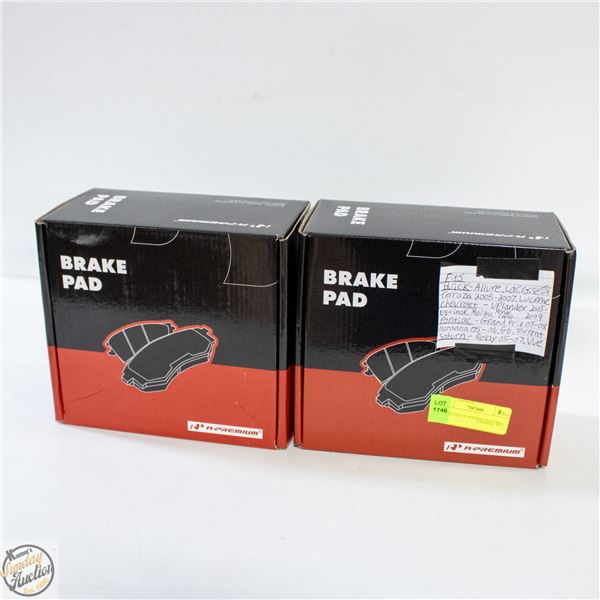 NEW BUICK/CHEVY/PONTIAC/SATURN BRAKE PADS x2