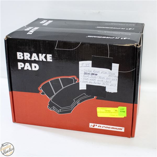 NEW DODGE RAM BRAKE PADS X2