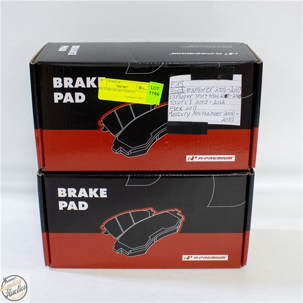 NEW FORD BRAKE PADS X2
