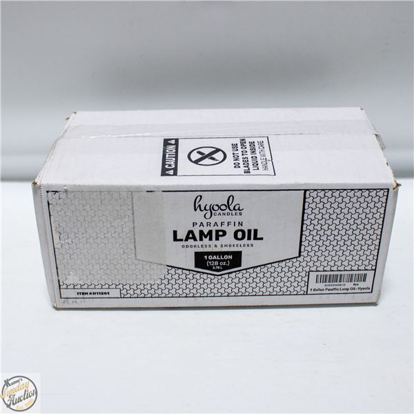 1 GALLON LAMP OIL SMOKELESS ODORLESS