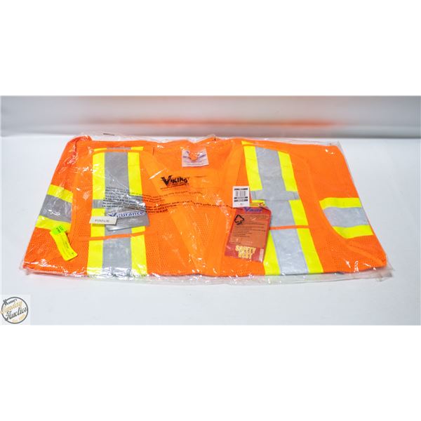 NEW IN BAG VIKING L/XL SAFETY VEST