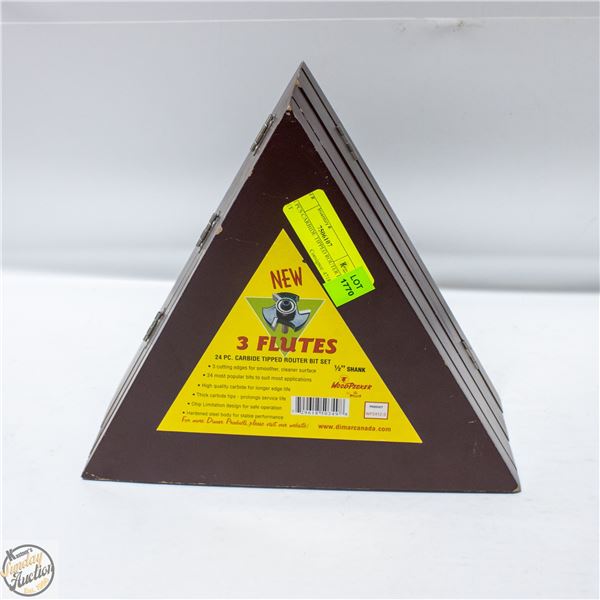 23 PCS CARBIDE TIPPED ROUTER BIT SET