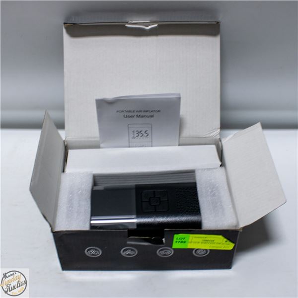 BRAND NEW WIRELESS AIR INFLATOR PUMP WITH MANUAL