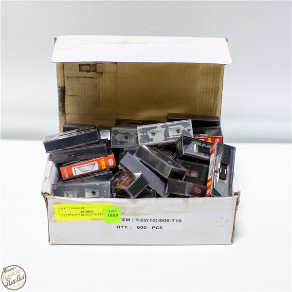 T-62 UTILITY BLADES 60 PER BOX