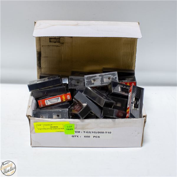 T-62 UTILITY BLADES 60 PER BOX