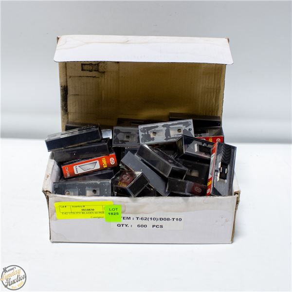 T-62 UTILITY BLADES 60 PER BOX