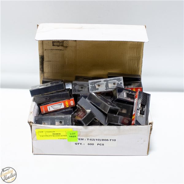 T-62 UTILITY BLADES 60 PER BOX