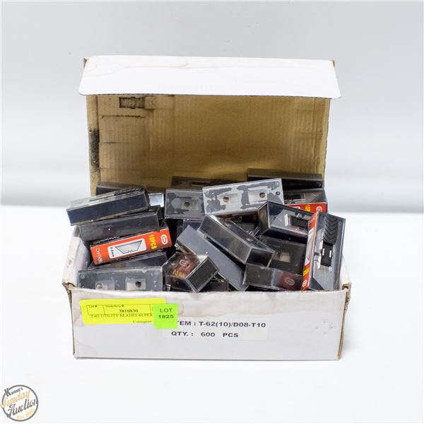 T-62 UTILITY BLADES 60 PER BOX