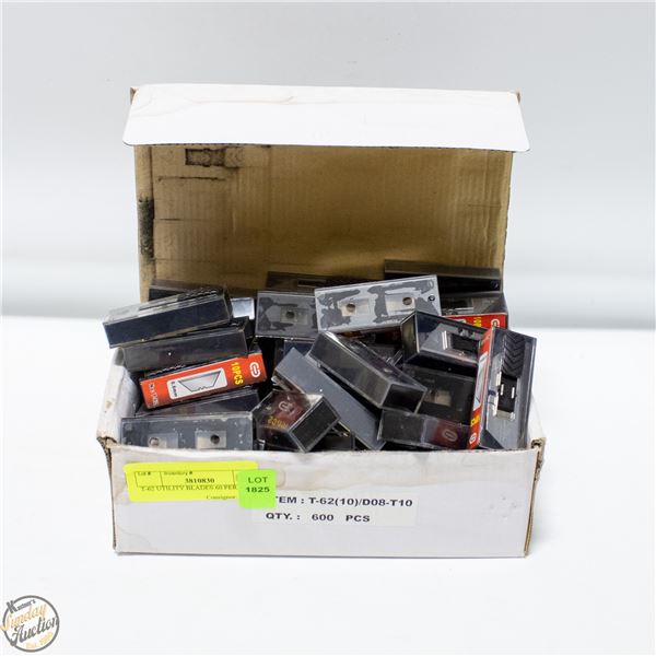 T-62 UTILITY BLADES 60 PER BOX