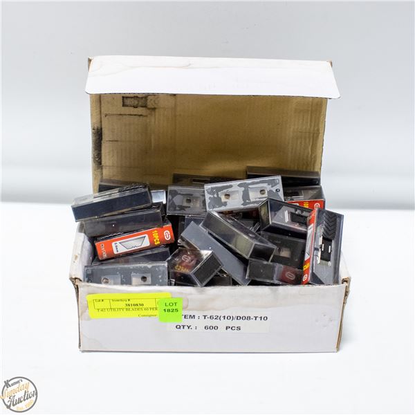 T-62 UTILITY BLADES 60 PER BOX