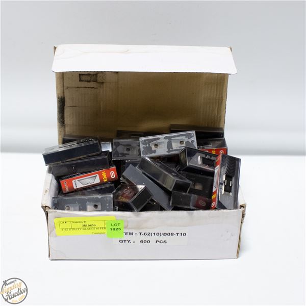 T-62 UTILITY BLADES 60 PER BOX