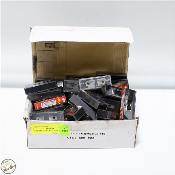 T-62 UTILITY BLADES 60 PER BOX